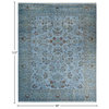 Fine Vibrance, One-of-a-Kind Hand-Knotted Area Rug Gray, 8' 2" x 10' 3"