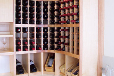 Inspiration for a contemporary wine cellar in Sydney.