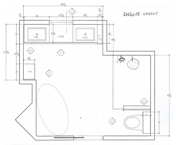 Floor Plan 100-Square-Foot Bathrooms