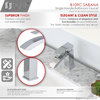 STYLISH Single Hole Bathroom Faucet, Polished Chrome