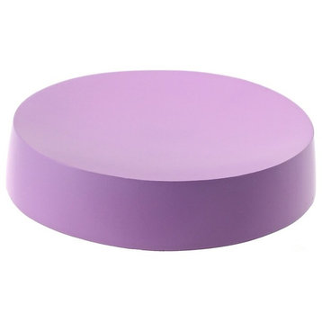 Round Soap Dish Free Standing, Lilac