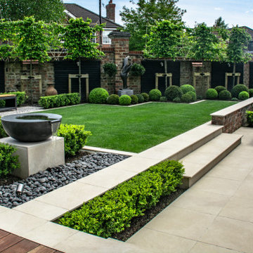 Contemporary Formal Garden In Appleton