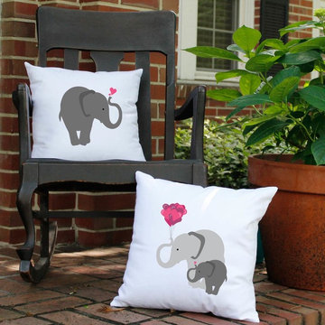 RoomCraft "Elephants" Bedding and Room Decorations