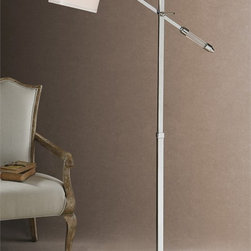 Waldron Floor Lamp | Uttermost - Floor Lamps