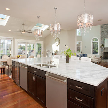 Touching, Hearing, Tasting in an Elegant Kitchen of Ashburn VA