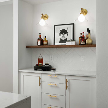 Modern Glam Kitchen
