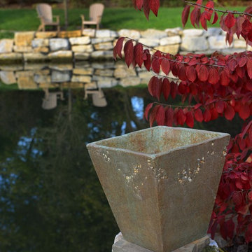 Elements - pots, planters, window boxes, chiminea