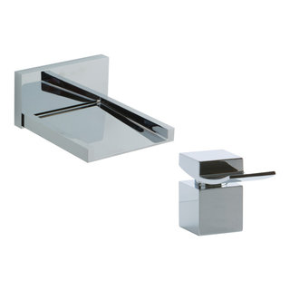 Delta Cassidy Wall Mounted Tub Filler, Champagne Bronze 