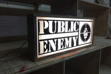 Public Enemy Light Box