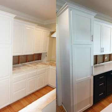 Orinda reface with Shaker doors
