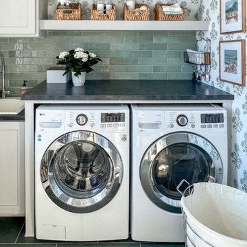 Wallpaper installation Laundry Room in Inglewood