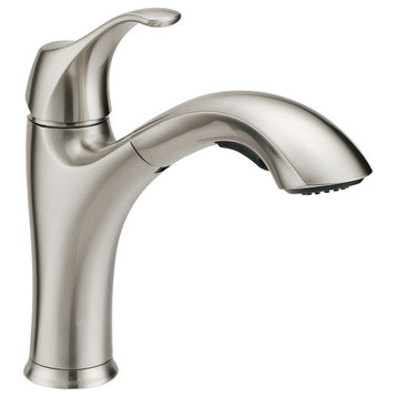Miseno MK703 Bella 1.75 GPM Pull-Out Kitchen Faucet - - Stainless Steel