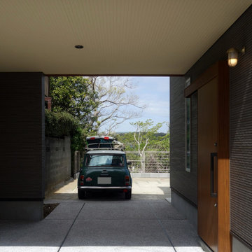 横須賀の家　鴨居