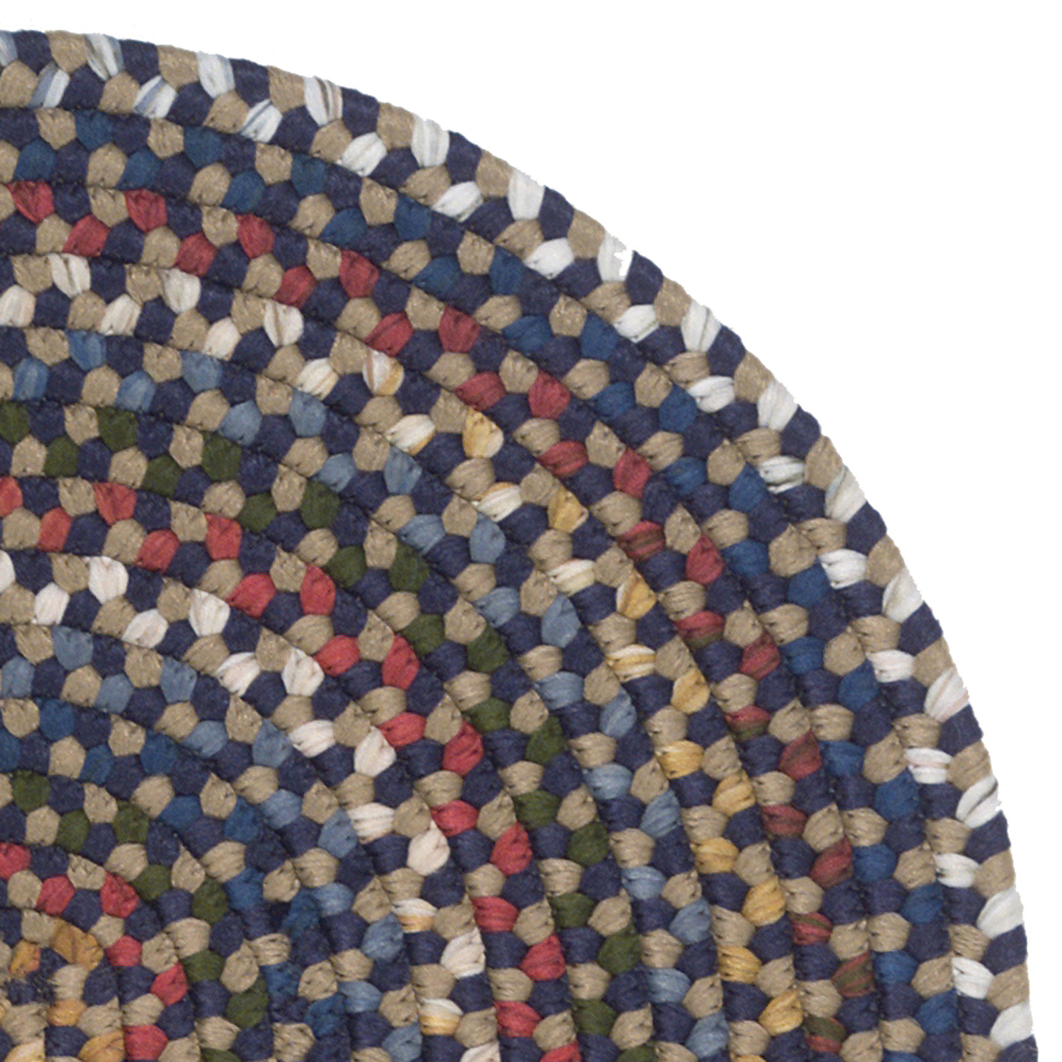 Colonial Mills Wayland Oval Braided Rug, 7X9 - Contemporary - Area Rugs ...