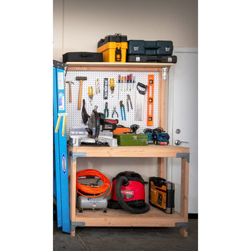 Building Strong: Garage Organization Workspace