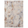 Alistaire Ivory/Multi Abstract Modern, Rust/Ivory/Multi, 9' X 11'10"
