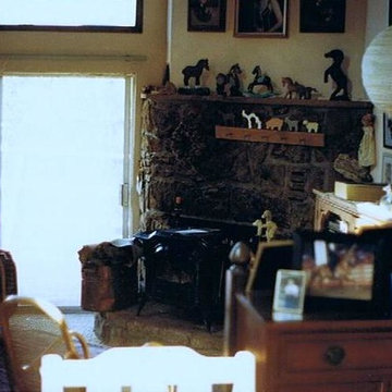 Living room before