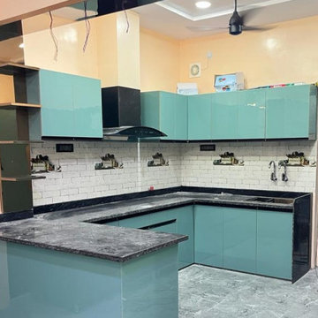 U-Shape Modular Kitchen in Bhilai