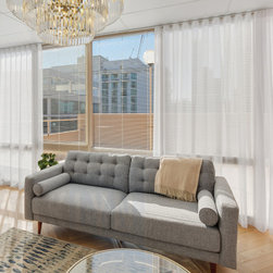 Curtains and Blinds for city office - Venetian Blinds