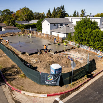 complete back yard renovation