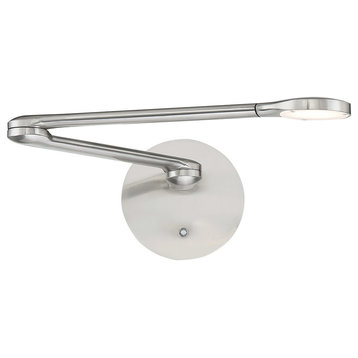 Reflex 24" LED Swing Arm 3000K, Brushed Nickel