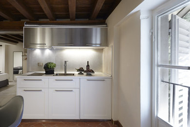 Inspiration for a small kitchen in Florence.