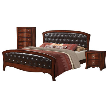 Jansen 3-Piece Bed Set, King