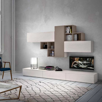 Porte contemporary modern TV media unit by Favero
