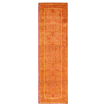 Mogul, One-of-a-Kind Hand-Knotted Area Rug Orange, 2' 7 x 9' 2