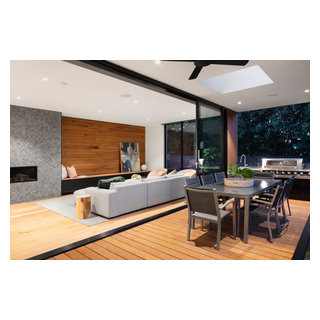 Custom Contemporary Home Build - Contemporary - Deck - Los Angeles - by ...
