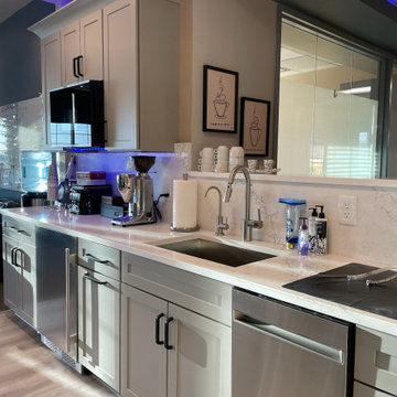 Contemporary Office Coffee Station