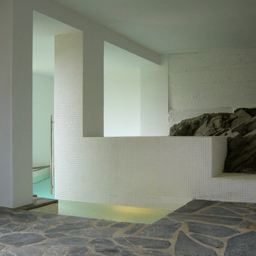 Juego de arquitectura y agua