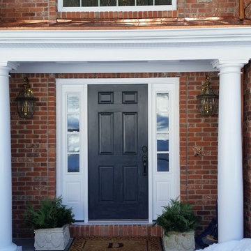 FRONT ENTRANCE CUSTOM BUILT PORTICO