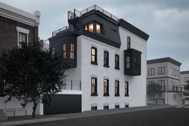 Inspiration for a victorian home design remodel in Philadelphia