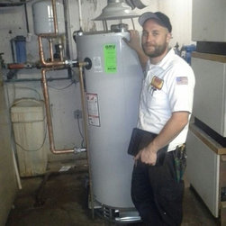 Commercial water heater installation. - Products