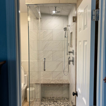 Bath with Steam Shower