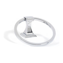 A7440-Polished Chrome Towel Ring - Towel Rings