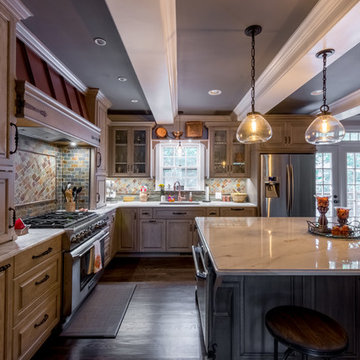 Fairfax Station, VA - Traditional - Hickory Kitchen