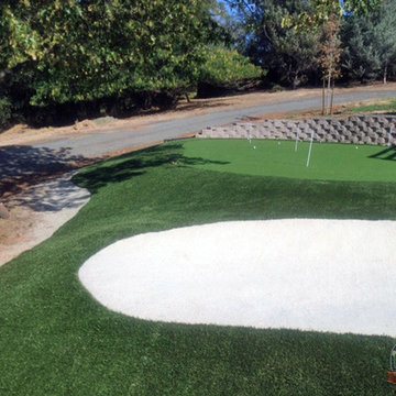 Global Syn-Turf Artificial Grass Installation in Sacramento, CA