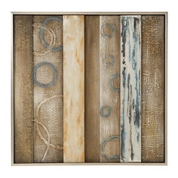Abstract Mirror Framed Wall Art - Paintings