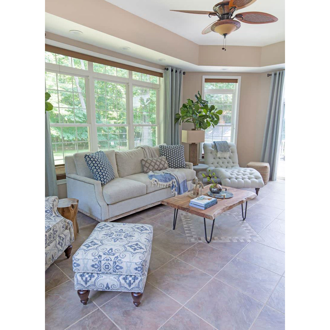 Transitional Sunroom