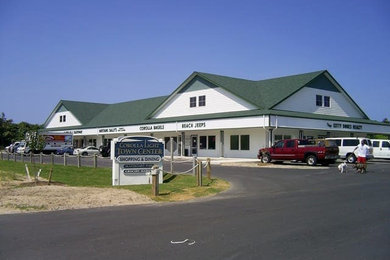 Example of an exterior home design in Other