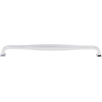 Top Knobs  - TK726PC - Contour Pull 12 Inch (c-c) - Polished Chrome