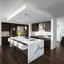 Kitchen - Dark Cabinets and floors