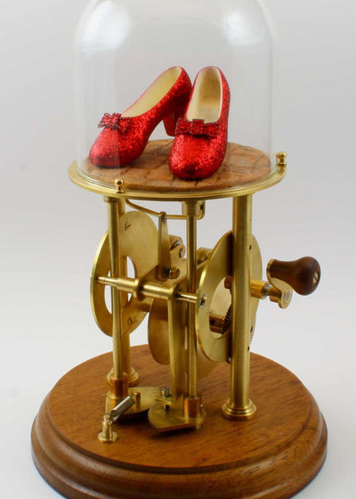 Eclectic Artwork The Ruby Slippers Automaton by Automaton Man