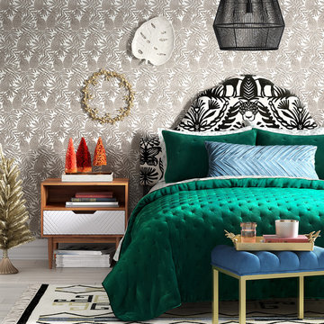 Festive Bohemian Bedroom Ideas Collection