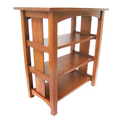 Mission Bookcase-3 Shelf - Bookcases