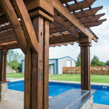 Quad Post Pergola