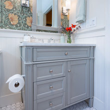 inside bathroom