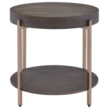 ACME Weyton End Table, and Champagne